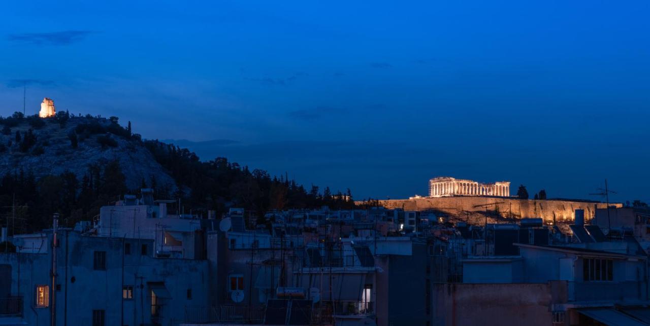 Topfloor Getaway Balcony&Hot Tub+Acropolis View Афины Экстерьер фото